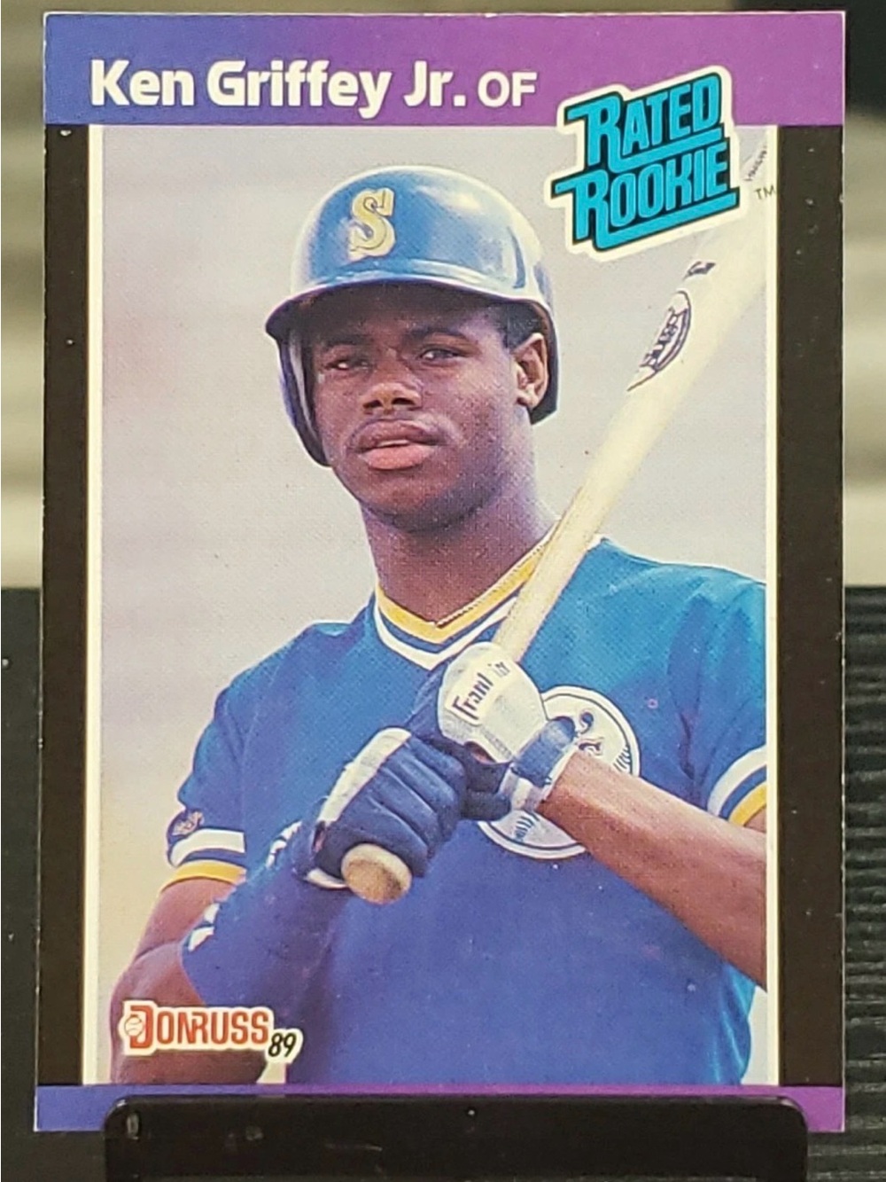Ken Griffey Jr. Donruss '89 Rated Rookie Baseball Card